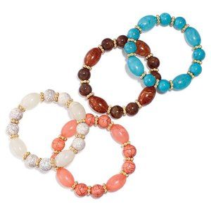 Natures Path Stretch Bracelets - NIBs Chose color